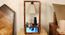Strew Wooden Table Lamp with Brown Base and Premium White Fabric Lampshade (Brown) by Urban Ladder - Ground View Design 1 - 906840
