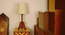 Troika Wooden Table Lamp with Brown  Base and Premium White Fabric Lampshade (Brown) by Urban Ladder - Design 1 Image 2 - 906932