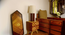 Ventus Brown  Wooden Table Lamp with Yellow Printed Fabric Lampshade (Brown) by Urban Ladder - Ground View Design 1 - 907066