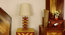 Libra Brown Wooden Table Lamp with White Fabric Lampshade (Brown) by Urban Ladder - Design 1 Image 2 - 907165