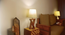 Chloe Brown Wooden Table Lamp with White Jute Lampshade (Brown) by Urban Ladder - Rear View Design 1 - 907181