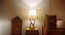 Chloe Brown Wooden Table Lamp with White Jute Lampshade (Brown) by Urban Ladder - Ground View Design 1 - 907184