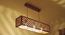 Oblique 36 Centrum Brown Wooden 3 Series Hanging Lamp (Brown) by Urban Ladder - Front View Design 1 - 907271