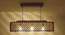 Oblique 36 Centrum Brown Wooden 3 Series Hanging Lamp (Brown) by Urban Ladder - Rear View Design 1 - 907274