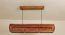 Flora 48 Baton Brown Wooden LED Hanging Lamp (Brown) by Urban Ladder - Ground View Design 1 - 907343