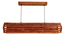 Flora 48 Baton Brown Wooden LED Hanging Lamp (Brown) by Urban Ladder - Design 1 Image 2 - 907347