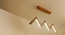 ZigZag 48 Brown Wooden LED Hanging Lamp (Brown) by Urban Ladder - Front View Design 1 - 907353