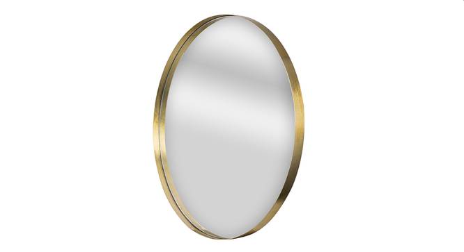 BrushedSteel Reflections Wall Mirror (Silver) by Urban Ladder - - 