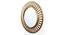 Gold Steel Wall Mirror (Gold) by Urban Ladder - - 