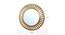 Gold Steel Wall Mirror (Gold) by Urban Ladder - - 