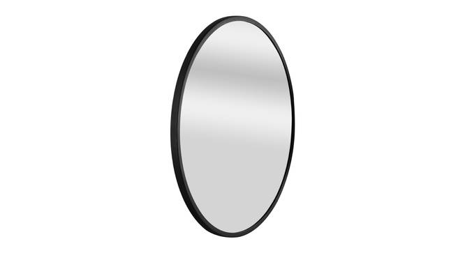 Subtle Matte Black Mirror (Black) by Urban Ladder - - 
