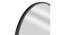 Subtle Matte Black Mirror (Black) by Urban Ladder - - 