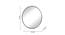 Shimmering Black Nickel Stainless Mirror (Black) by Urban Ladder - - 