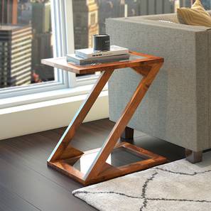 Zeta side table teak lp