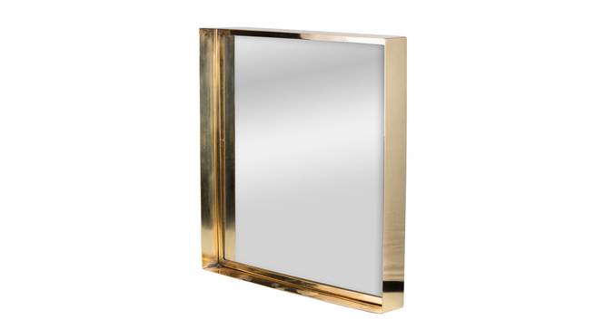 LuxeGold Steel Wall Mirror (Multi) by Urban Ladder - - 