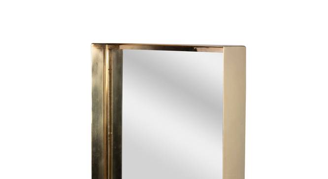 LuxeGold Steel Wall Mirror (Multi) by Urban Ladder - - 
