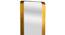 LustrousSteel Gold Wall Mirror (Gold) by Urban Ladder - - 