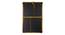 LustrousSteel Gold Wall Mirror (Gold) by Urban Ladder - - 