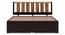 Cairo Solid Wood Storage Bed in Dual Tone Finish (Queen Bed Size, Drawer Storage Type, Dual Tone Finish) by Urban Ladder - - 