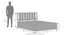 Cairo Solid Wood Storage Bed in Dual Tone Finish (Queen Bed Size, Box Storage Type, Dual Tone Finish) by Urban Ladder - - 