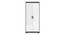 Miller 2 Door Wardrobe (Two-Tone Finish, With Mirror, Without Drawer Configuration, With Lock, 5.95 Feet Height) by Urban Ladder - Side View Design 1 - 908006