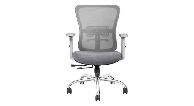 Blyton Revolving chair MB black (Grey) by Urban Ladder - - 