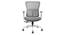 Blyton Revolving chair MB black (Grey) by Urban Ladder - - 