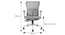 Blyton Revolving chair MB black (Grey) by Urban Ladder - Dimension - 