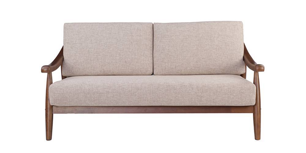Bowen Wooden Sofa (Beige) by Urban Ladder - - 908343
