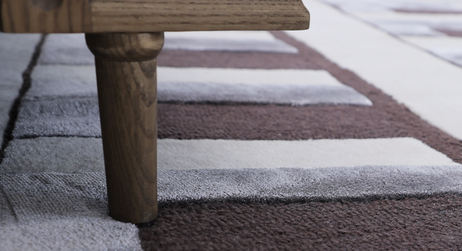 Orb carpet (Multi, 6 x 9 Feet Carpet Size) by Urban Ladder - - 