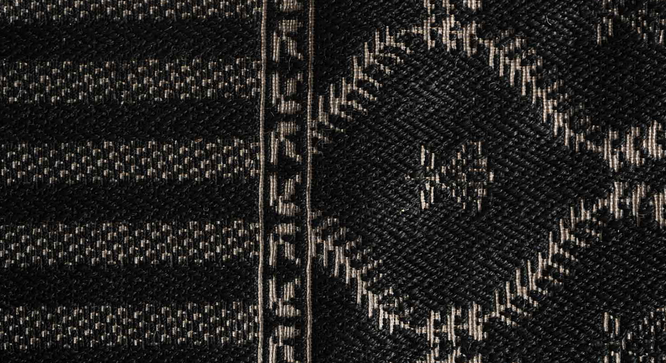 Zarnishan carpet (Black, 9 x 6 Feet Carpet Size) by Urban Ladder - - 
