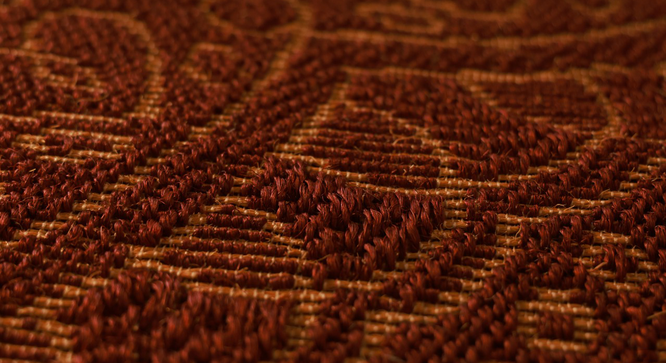 Dharpana carpet (Maroon, 9 x 6 Feet Carpet Size) by Urban Ladder - - 