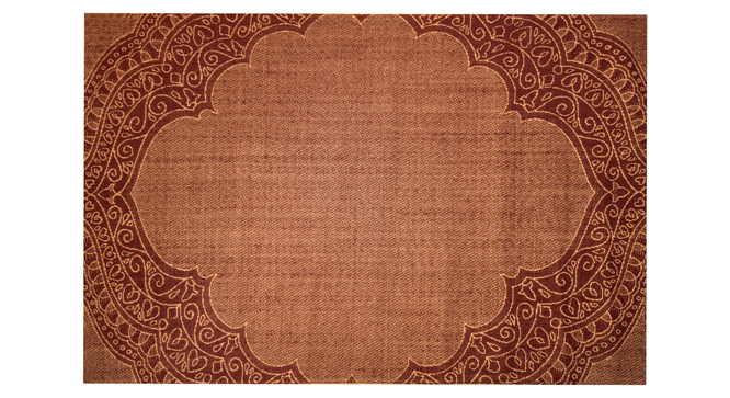 Dharpana carpet (Maroon, 9 x 6 Feet Carpet Size) by Urban Ladder - - 