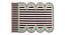 Piano carpet (Multi, 4 x 7 Feet Carpet Size) by Urban Ladder - - 