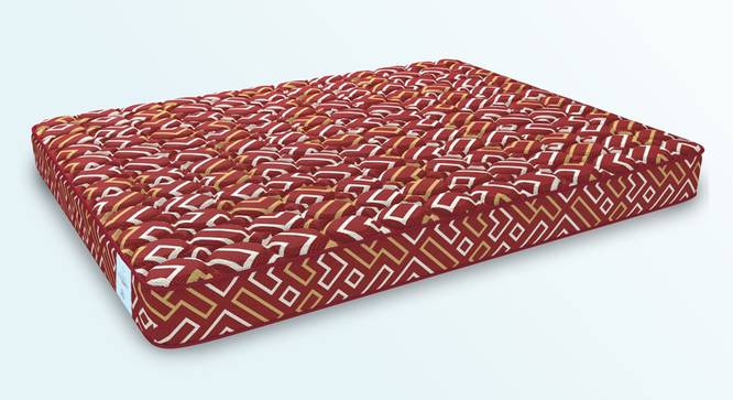 Back Support Orthosense Cocopedic Tech - Single Size - Mattress (King Mattress Type, 8 in Mattress Thickness (in Inches), 75 x 72 in Mattress Size, Maroon) by Urban Ladder - Dimension - 908830