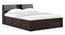 Jennings Solid Wod Storage Bed (King Bed Size, Box Storage Type, HONEY Finish) by Urban Ladder - - 