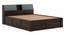 Jennings Solid Wod Storage Bed (King Bed Size, Box Storage Type, HONEY Finish) by Urban Ladder - - 