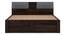 Jennings Solid Wod Storage Bed (King Bed Size, Box Storage Type, HONEY Finish) by Urban Ladder - - 