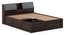 Jennings Solid Wod Storage Bed (King Bed Size, Box Storage Type, HONEY Finish) by Urban Ladder - - 