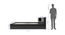 Kumiko Queen Bed Wenge (Wenge Finish, Queen Bed Size, Box Storage Type) by Urban Ladder - Cross View Design 1 - 909328