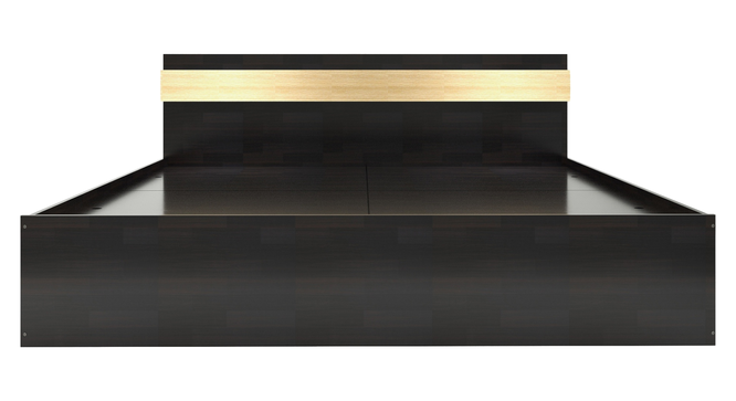 Joben Queen Bed Wenge (Wenge Finish, Queen Bed Size, Box Storage Type) by Urban Ladder - Design 1 Side View - 909329
