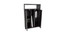 Ren Side Table Wenge. (Wenge Finish) by Urban Ladder - Design 1 Dimension - 909433