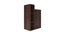 Kairi Bedside Table Walnut. (Walnut Finish) by Urban Ladder - Design 1 Close View - 909471