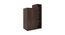 Kairi Bedside Table Walnut. (Walnut Finish) by Urban Ladder - Design 1 Side View - 909489