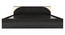 Vida Queen Bed Wenge (Wenge Finish, King Bed Size, Box Storage Type) by Urban Ladder - Design 1 Side View - 909587