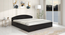 Daiki Queen Bed Wenge (Wenge Finish, King Bed Size, Box Storage Type) by Urban Ladder - Cross View Design 1 - 909689