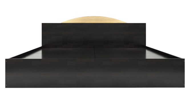 Arisa Queen Bed Wenge (Wenge Finish, King Bed Size, Box Storage Type) by Urban Ladder - Design 1 Side View - 909691