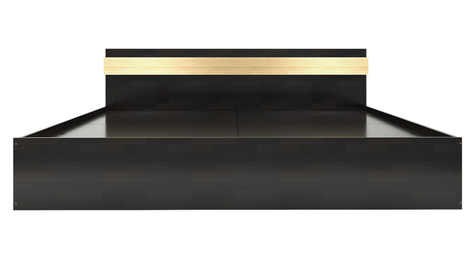 Joben Queen Bed Wenge (Wenge Finish, King Bed Size, Box Storage Type) by Urban Ladder - Design 1 Side View - 909754