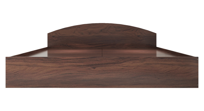 Daiki Queen Bed Wenge (Walnut Finish, King Bed Size, Box Storage Type) by Urban Ladder - Front View Design 1 - 909777