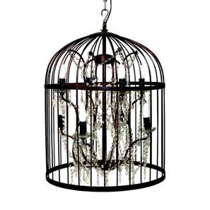 Chandeliers Design CAGE 8 light Chandelier (Black)